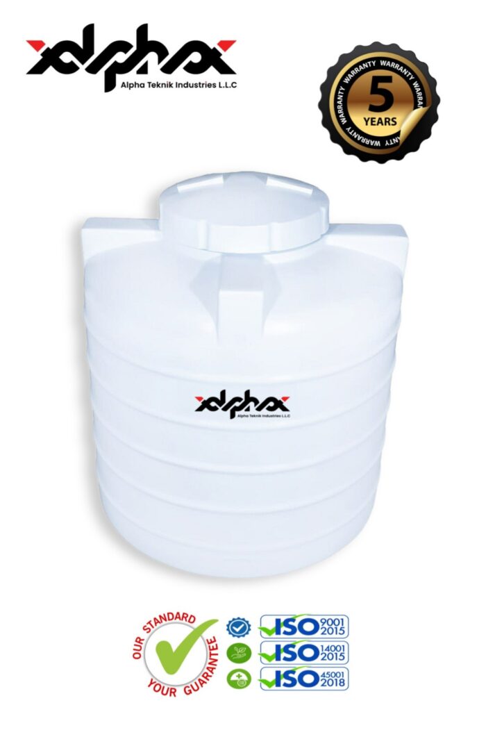 Plastic water tank 300 US Gallon vertical 3Layers