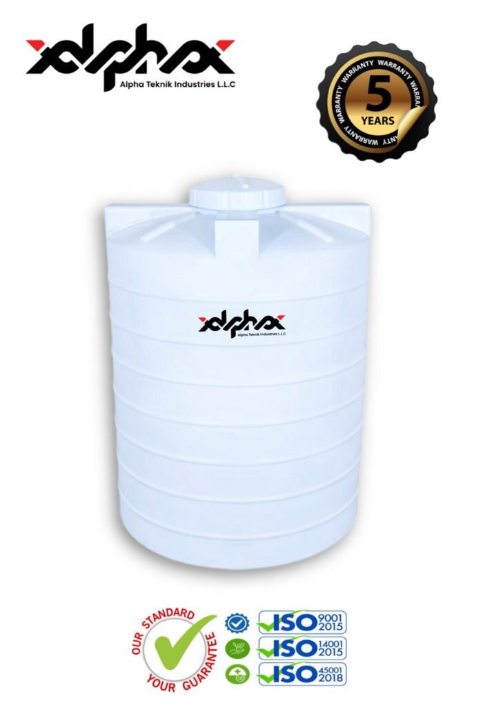 Plastic water tank 400 US Gallon vertical 3 Layers